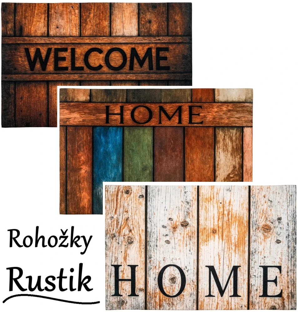 Protišmyková rohožka Rub-26 – Rustik HOME nízka 2 mm
