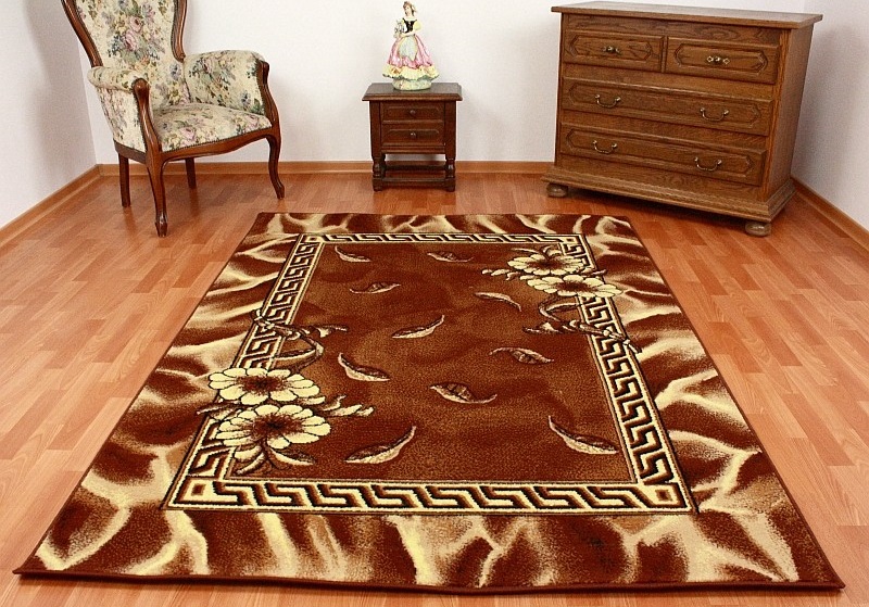 Kusový koberec BCF T15 hnedý rozmer 80 x 150cm