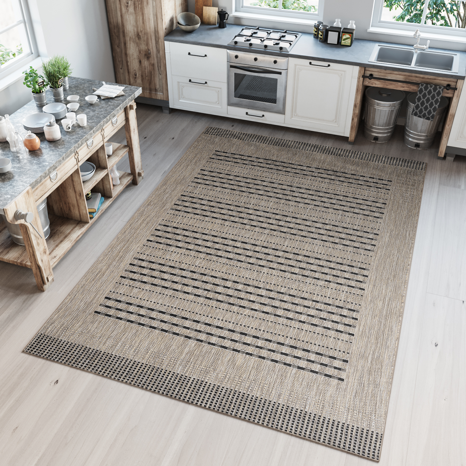 Kusový koberec Bouclé KF84A B