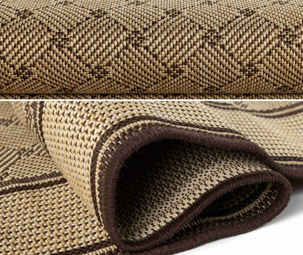 Behúne koberce Bouclé C17-424 béžový