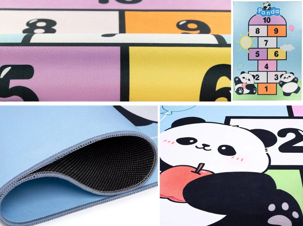 Detské koberce Kid Panda - Skákací panák s Pandami