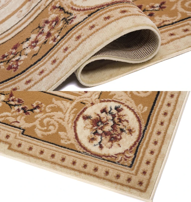 Kusový koberec BCF-F744 orient zelený r. 80 x 150 cm