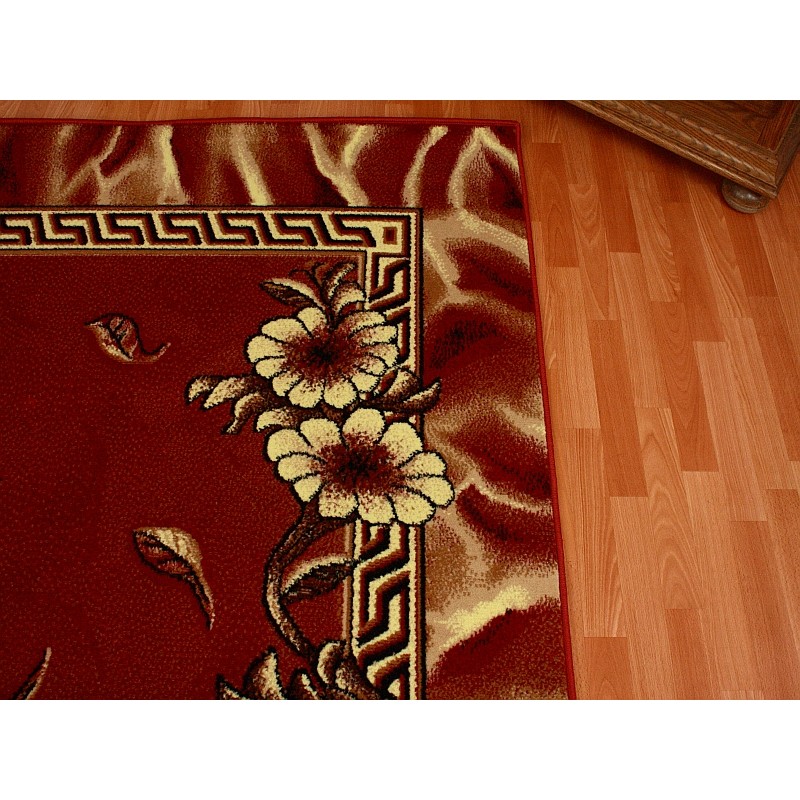 Kusový koberec BCF T15 bordový 60 x 110cm