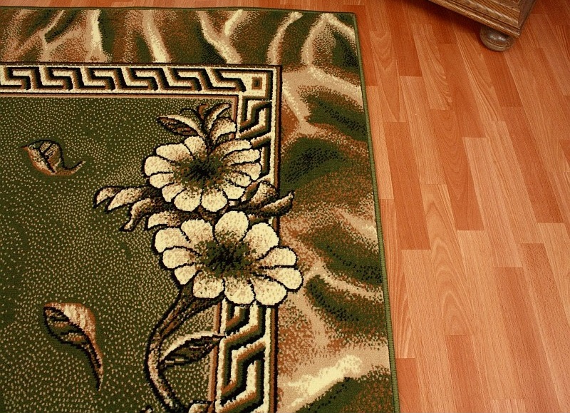 Kusový koberec BCF T15 zelený 80 x 150cm