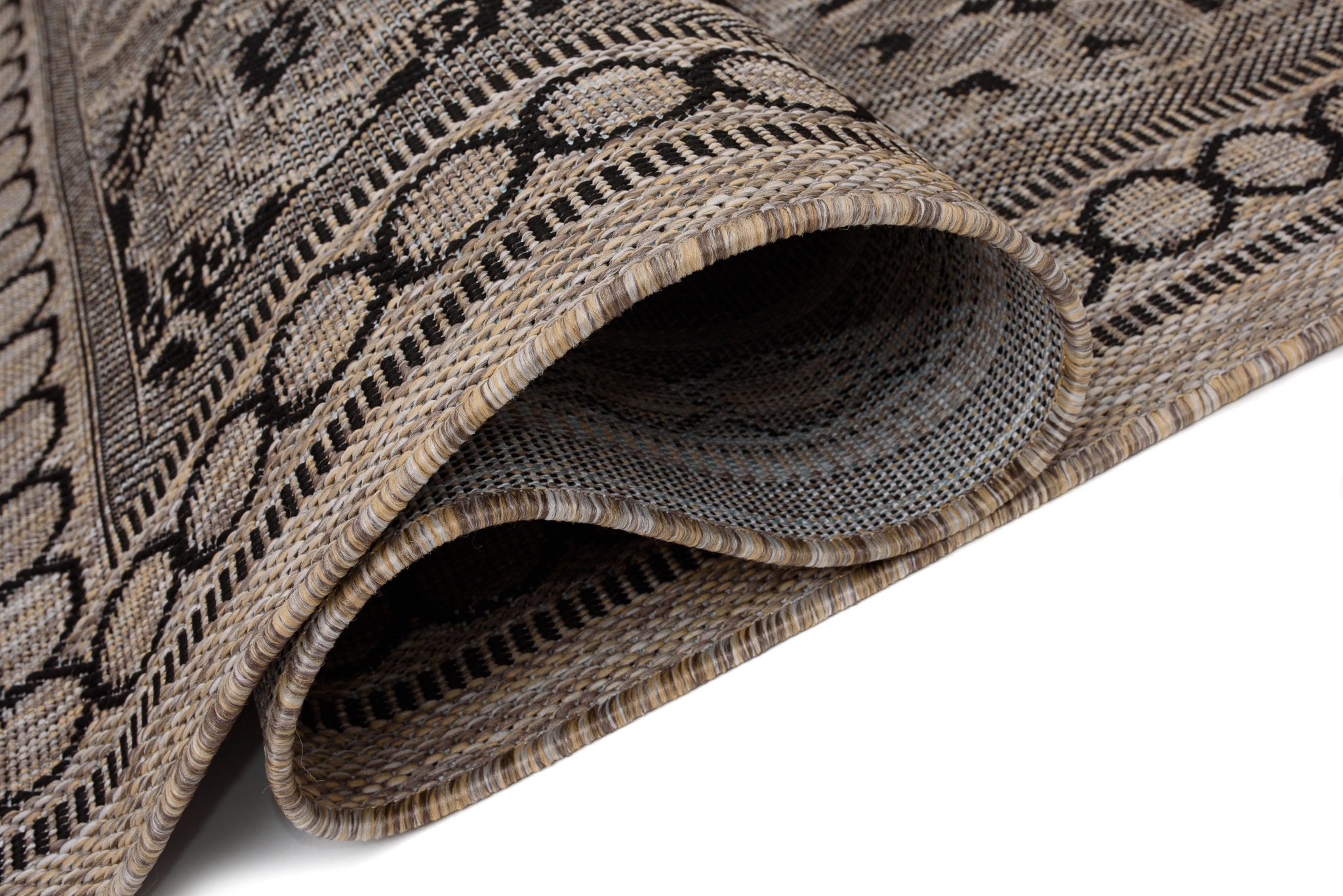 Kusový koberec Bouclé KF87A B hnedý 60 x 100cm