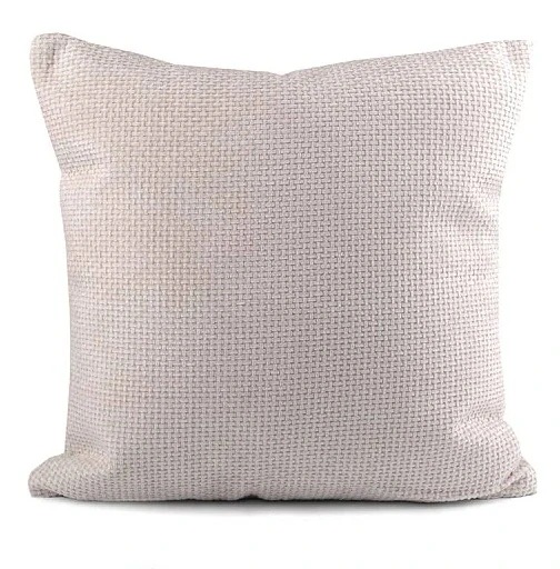 Obojstranné velvetové obliečky na vankúš 45 x 45cm krémové, béžové a červené