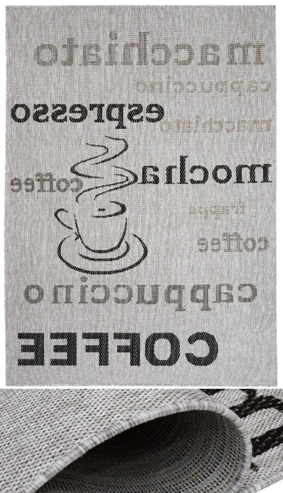 Kusový koberec Bouclé Káva KF88A hnedý 200x290cm