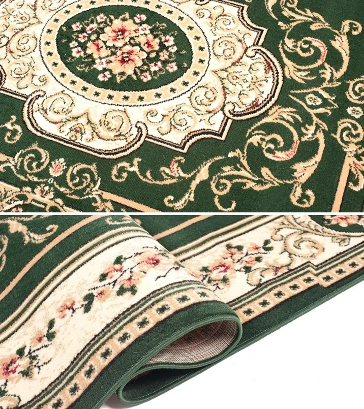 Kusový koberec BCF-F744 orient zelený r. 80 x 150 cm