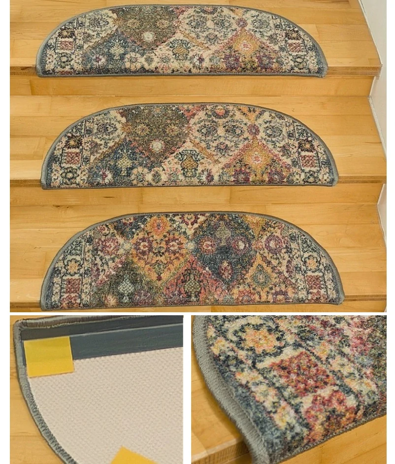 Nášľapy na schody ADA-26ab Patchwork 65 x 24cm obdĺžnik
