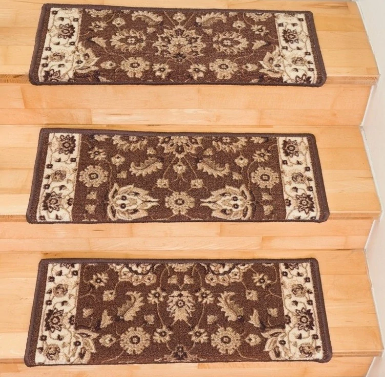 Nášľapy na schody CL-26 hnedé 65 x 24cm obdĺžnik