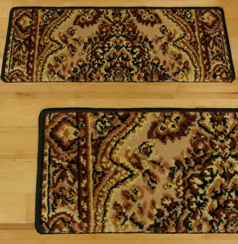 Nášľapy na schody WN22 béžové 65 x 24cm polkruh