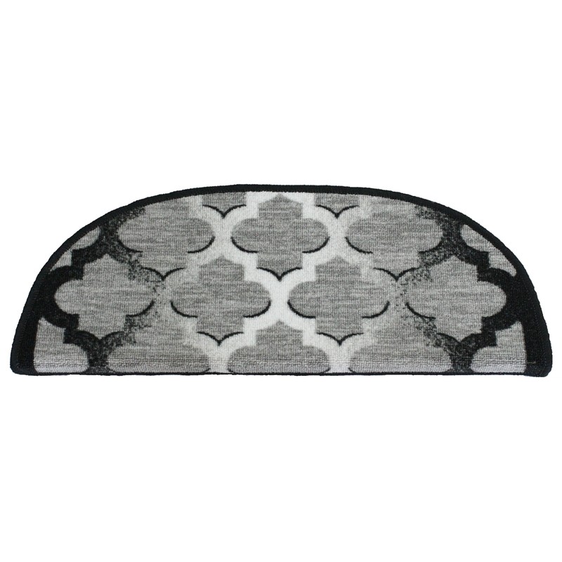 Nášľapy na schody Max šedé 77 x 24cm obdĺžnik