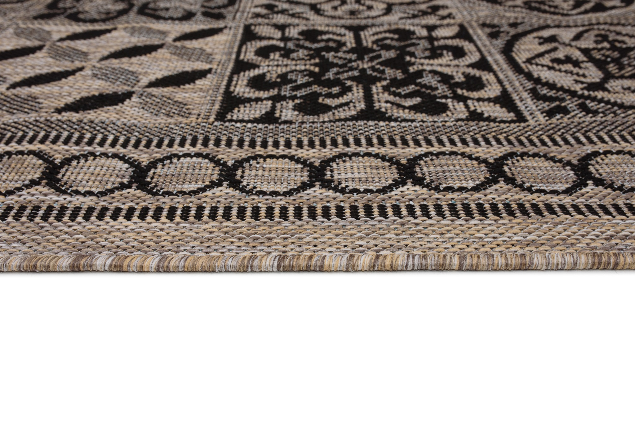 Kusový koberec Bouclé KF87A B hnedý 60 x 100cm