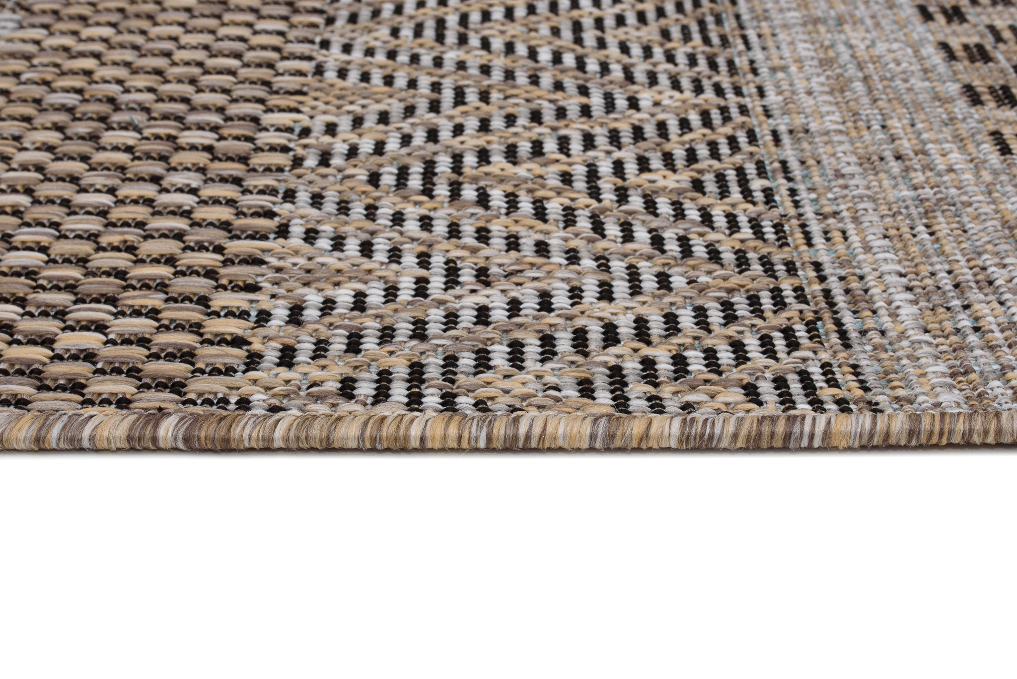 Kusový koberec Bouclé KF85A B hnedý 60 x 100cm