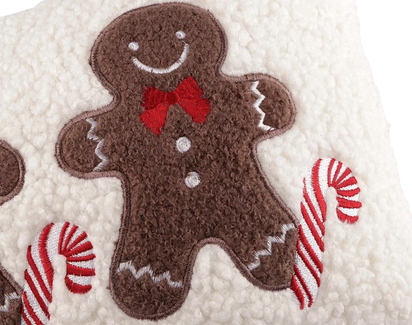 Luxusný Vianočný vankúš 3X-Mas - Vločky