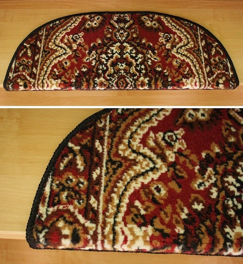 Nášľapy na schody WN22 béžové 65 x 24cm polkruh