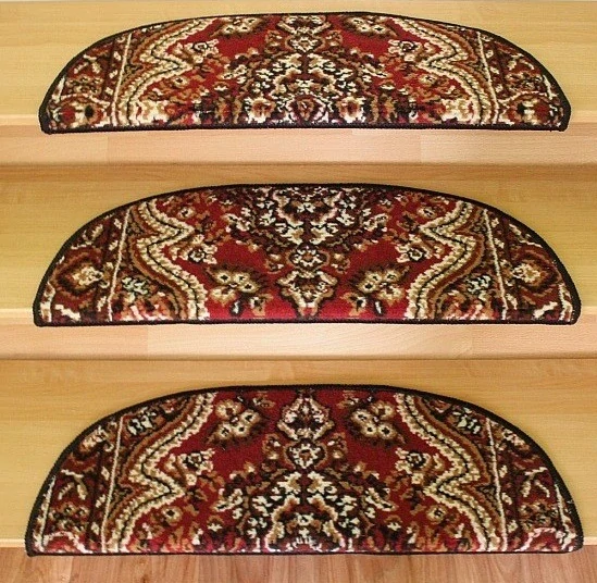 Nášľapy na schody WN22 béžové 65 x 24cm polkruh