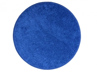 Kusový koberec Eton modrý kruh 80cm