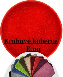 Kusové koberce Eton kruh 10 farieb