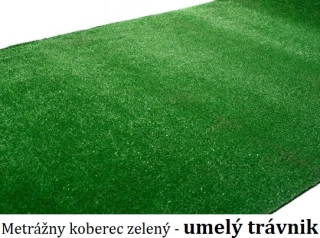 Umelá tráva - kobercový trávnik výška 6mm