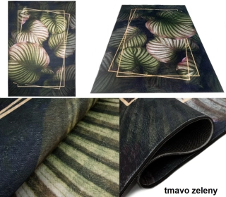 Kusové koberce Flap Exotické listy rozmer 120 x 170cm