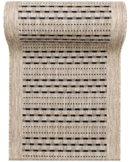 Behúne koberce Bouclé KF84A hnedé