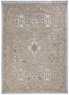 Kusové koberce Bouclé KV38B hnedé