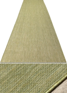 Kobercové behúne Bouclé S-A5165 zelené šírka 80cm