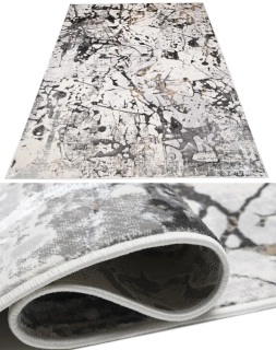 Luxusné kusové koberce Shiny Gold 26C šedé r. 120 x 170cm 