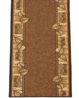 Elegantný protišmykový behúň LN-26 – Jesenné lístky (metráž 67-100 cm)