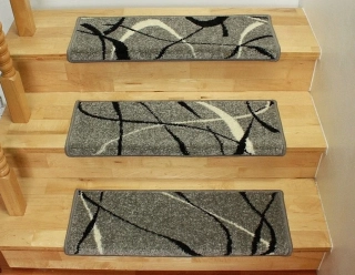 Nášľapy na schody Friese CHC-25 šedé 65 x 24cm obdĺžnik