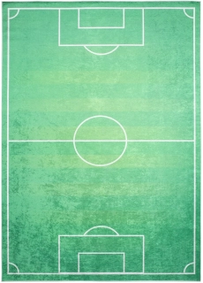Detské koberce Emma 2171 Futbalové ihrisko rozmer 80 x 150cm