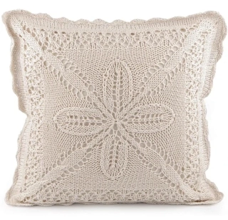 Pletené obliečky na vankúše 45 x 45cm - set 2 ks