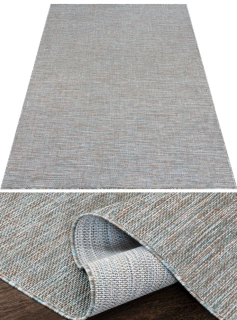 Kusové koberce Bouclé VR6365A modrošedé rozmer 80 x 150cm
