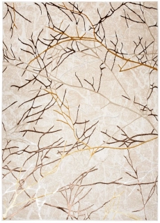 Luxusné kusové koberce Shiny Gold 40A krémový r. 80 x 150cm