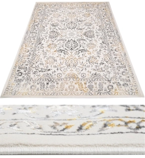 Luxusné kusové koberce Shiny Gold Orient 46H strieborno-zlaté rozmer 120 x 170cm