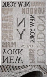 Kusový koberec Bouclé Metropol KH79A šedý 160x230cm