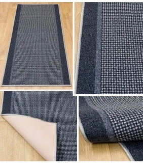 Protišmykové behúne Riz26 šedé šírka 67cm