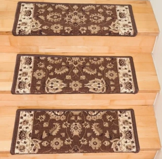 Nášľapy na schody CL-26 hnedé 65 x 24cm obdĺžnik