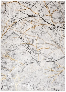 Luxusné kusové koberce Shiny Gold 40S šedobéžové rozmer 160 x 230cm