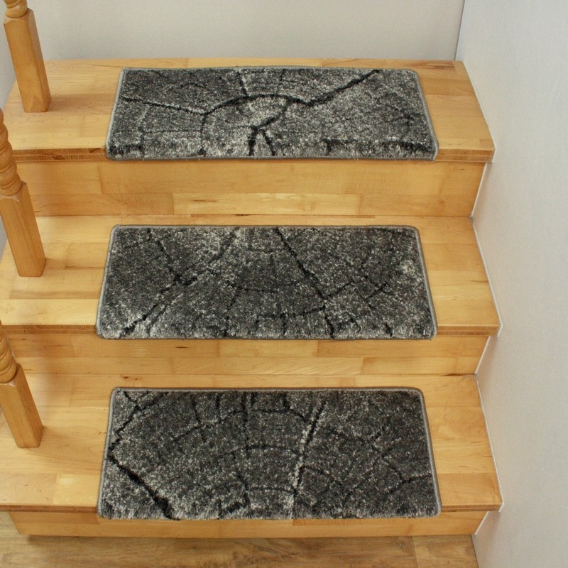 Nášľapy na schody Friese TR20 šedý 77 x 24cm obdĺžnik