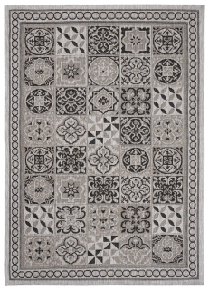 Kusový koberec Bouclé KF87A G šedý 80 x 150cm