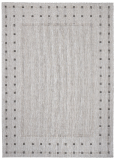 Kusový koberec Bouclé KE63A G šedý 80 x 150cm