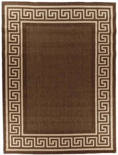 Kusový koberec Bouclé C16-333 hnedý rozmer 60 x 100cm