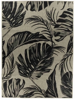 Kusový koberec Bouclé C20-151 Palmové listy rozmer 60 x 200cm