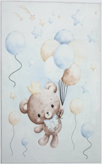 Detské koberce Kid - Medvedík s balónikmi rozmer 160 x 230cm